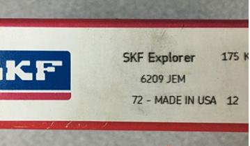 SKF 6209 single row deep groove ball bearings